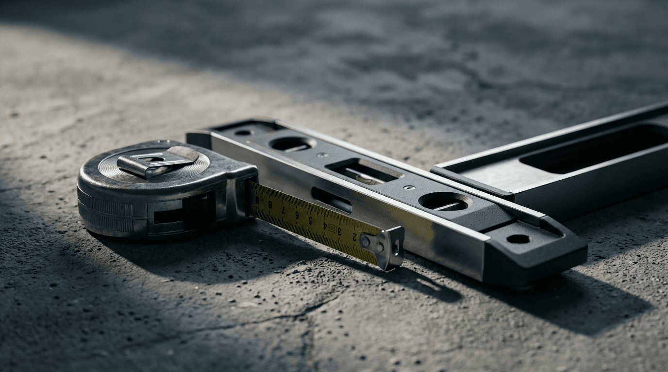 Utility meter and electrical panel in business facility